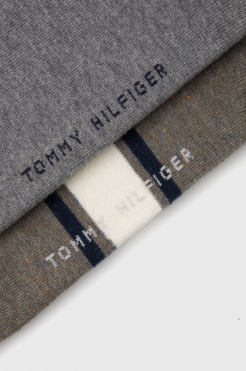 

Носки Tommy Hilfiger (2-pack) мужские цвет зелёный