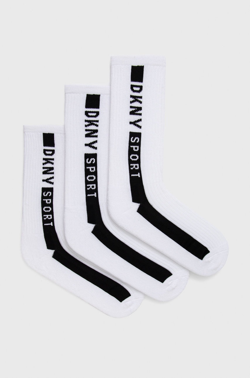

Чорапи Dkny в бяло, Бял
