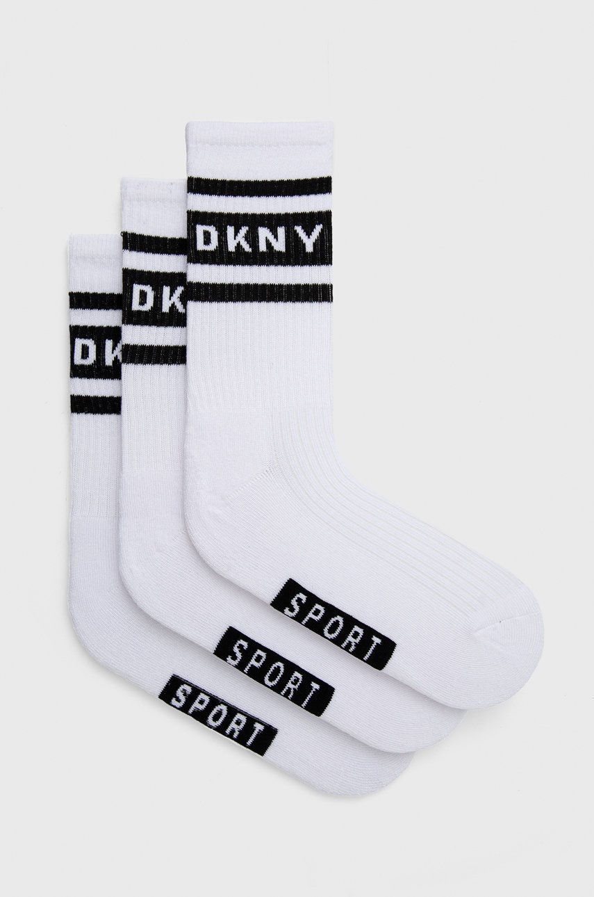 

Чорапи Dkny в бяло, Бял