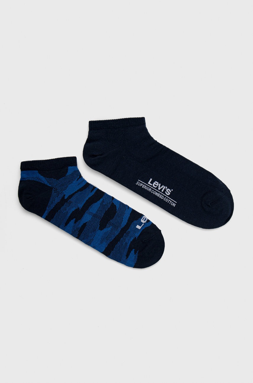 

Чорапи Levi's (2 чифта) в тъмносиньо, Тъмносин