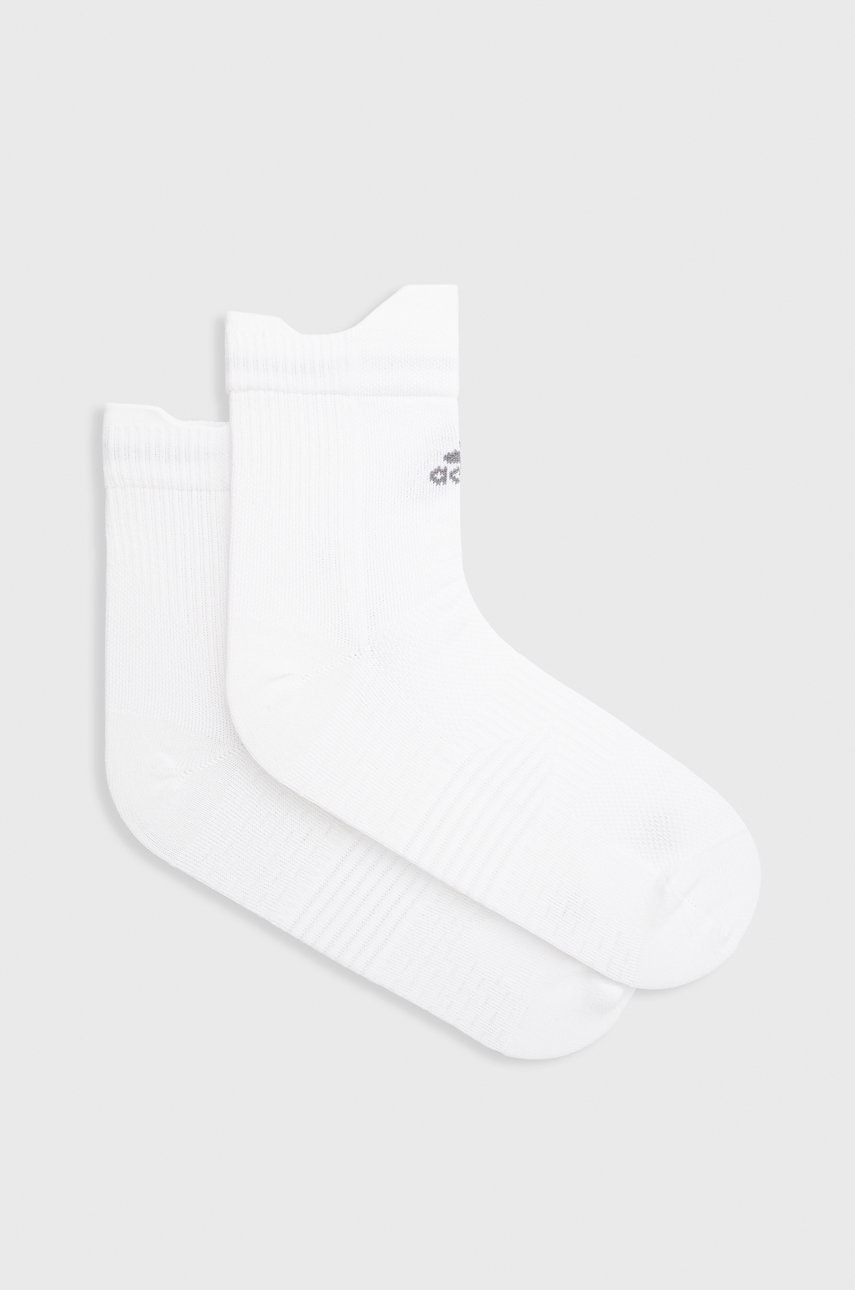 Adidas performance sosete x adizero culoarea alb