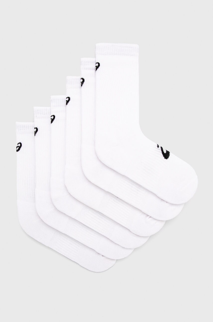 Levně Ponožky Asics (6-pack) bílá barva