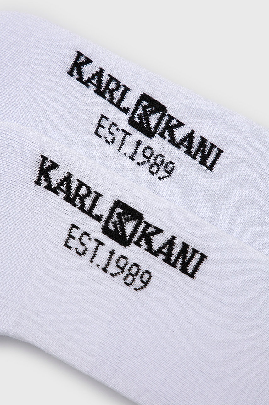 Шкарпетки Karl Kani (3-pack) колір білий 