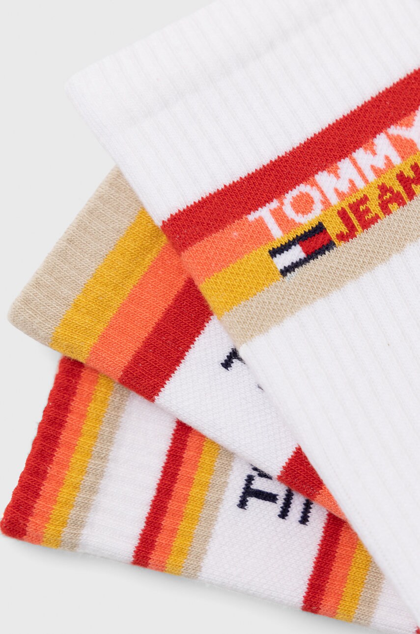 

Шкарпетки Tommy Jeans колір білий
