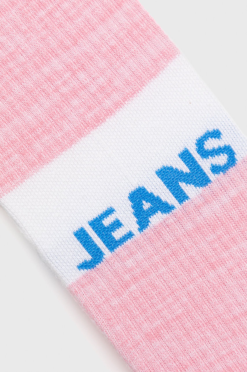 

Носки Tommy Jeans цвет розовый