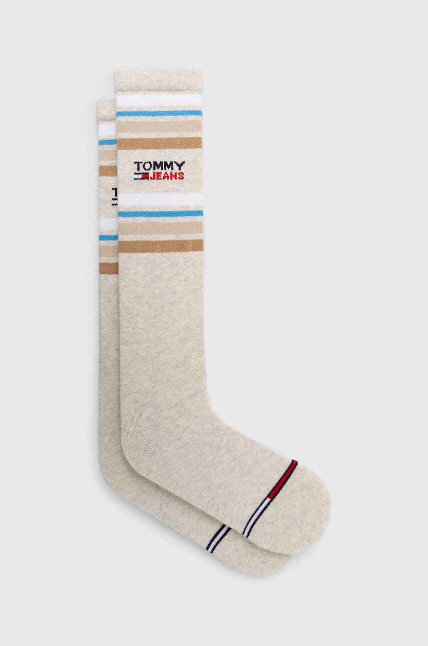 

Чорапи Tommy Jeans в бежово, Бежов