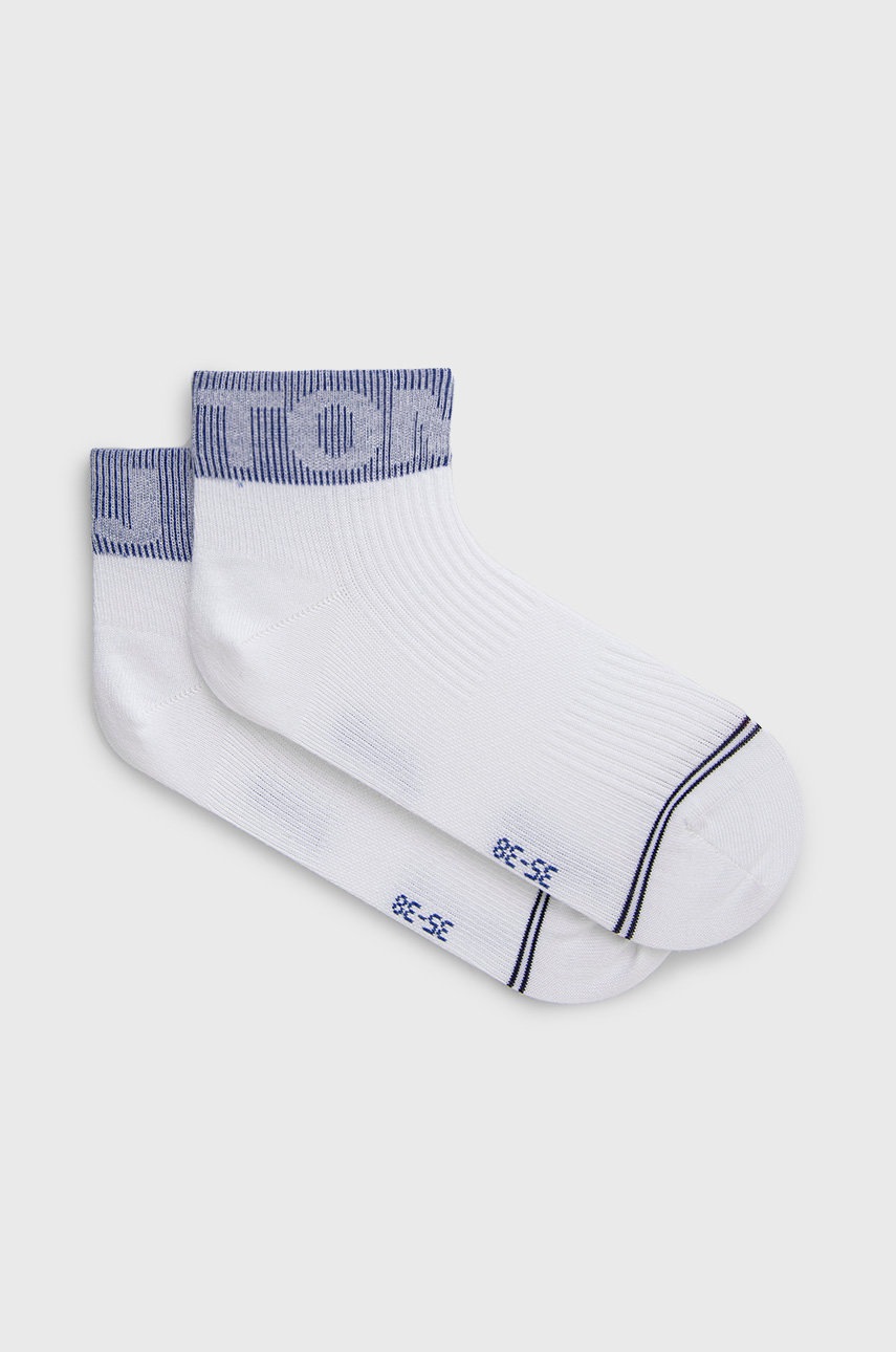 

Чорапи Tommy Jeans в бяло, Бял