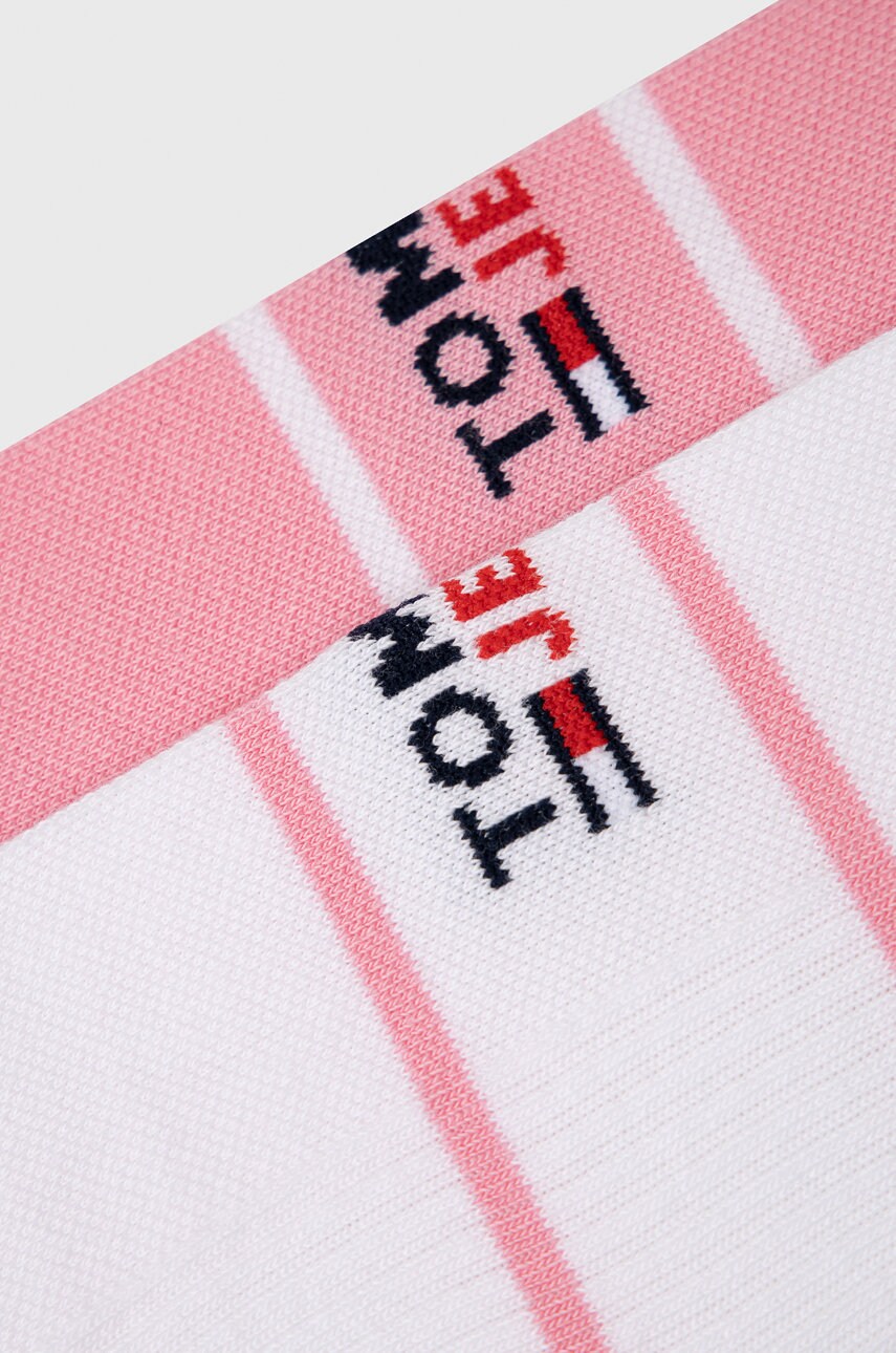 

Носки Tommy Jeans цвет розовый