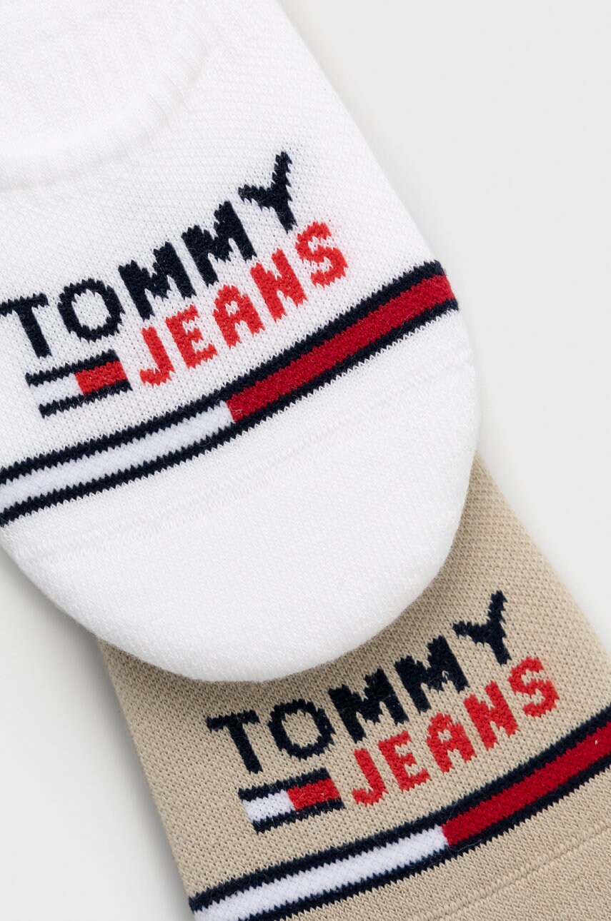 

Носки Tommy Jeans цвет бежевый