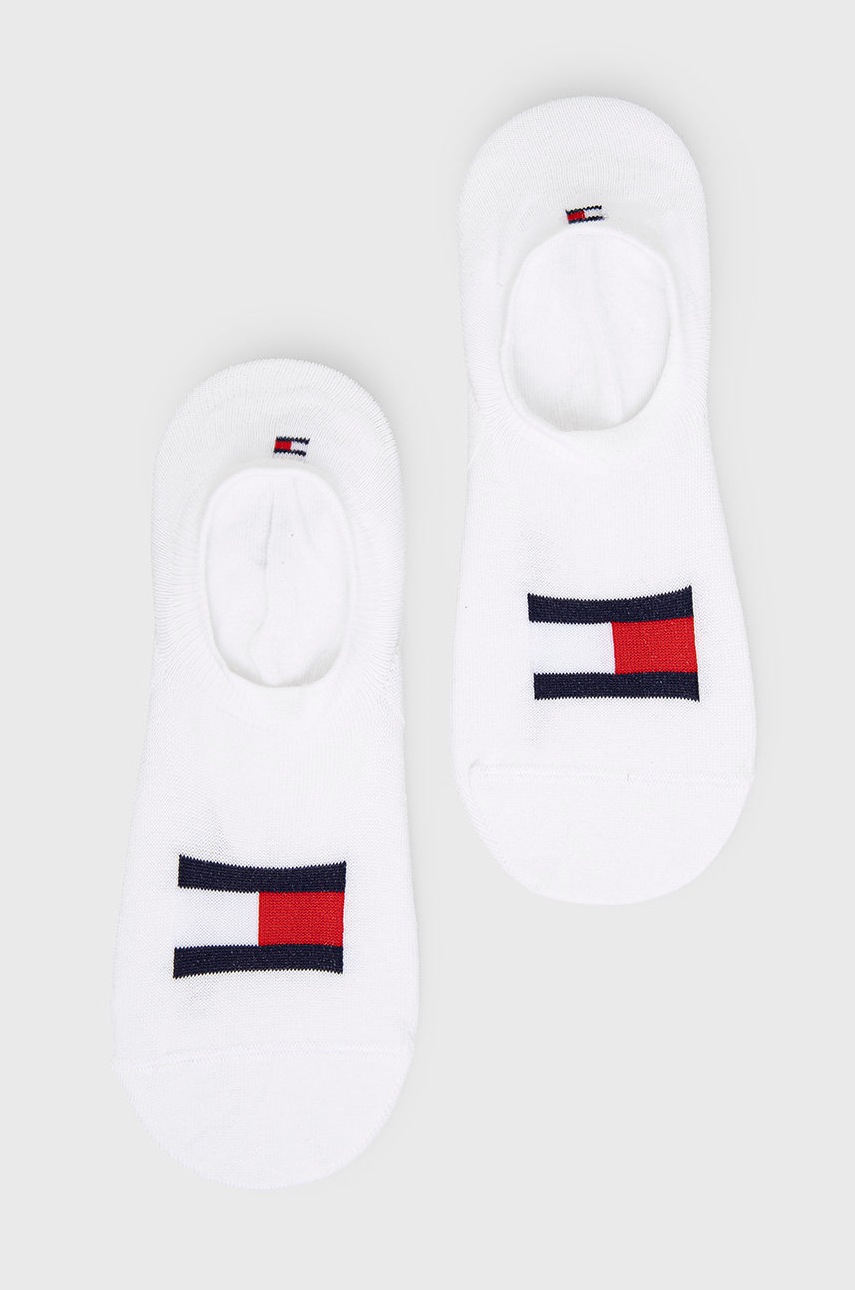 

Чорапи Tommy Hilfiger (2 чифта) в бяло, Бял