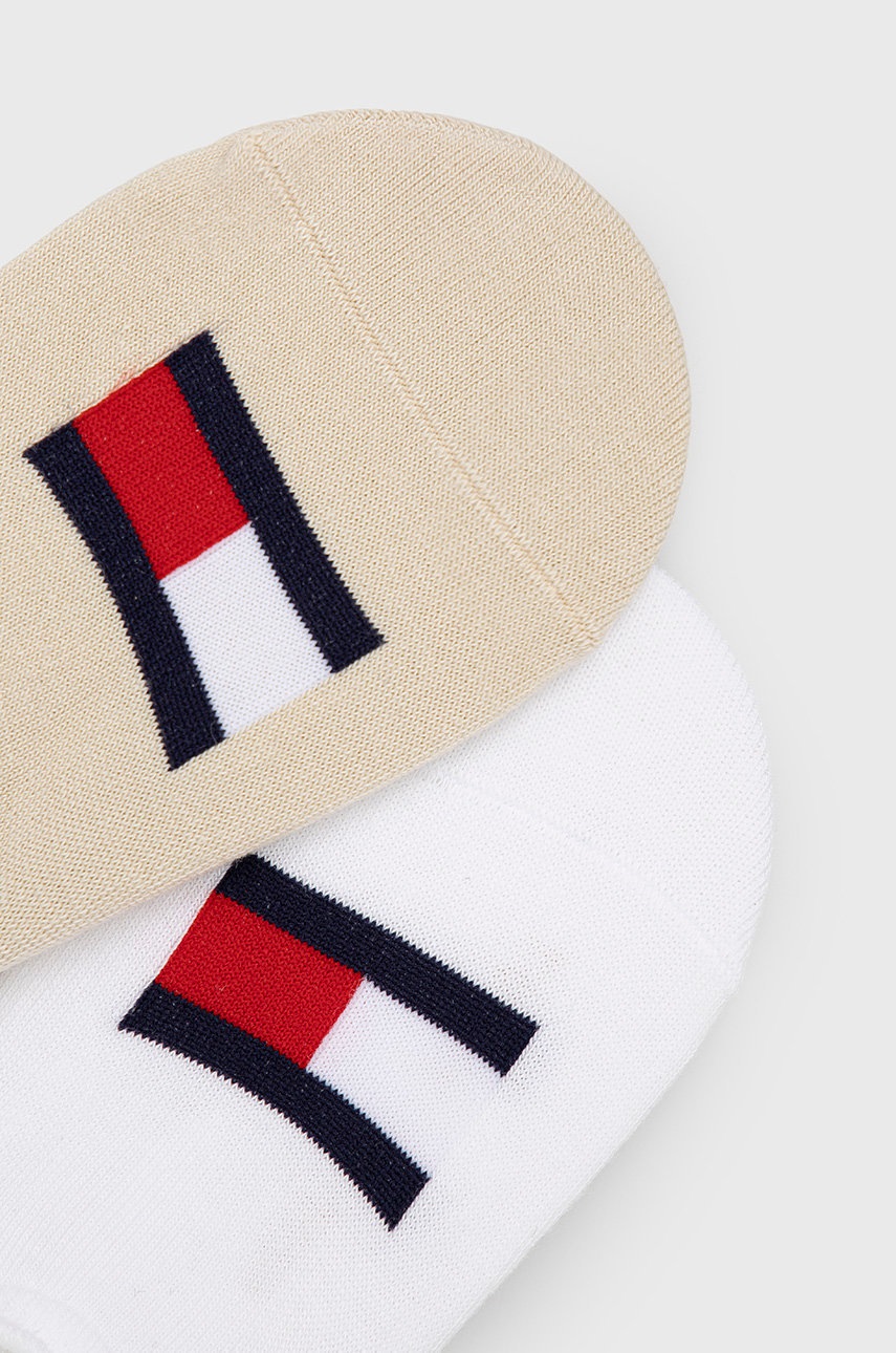 

Носки Tommy Hilfiger (2-pack) цвет бежевый