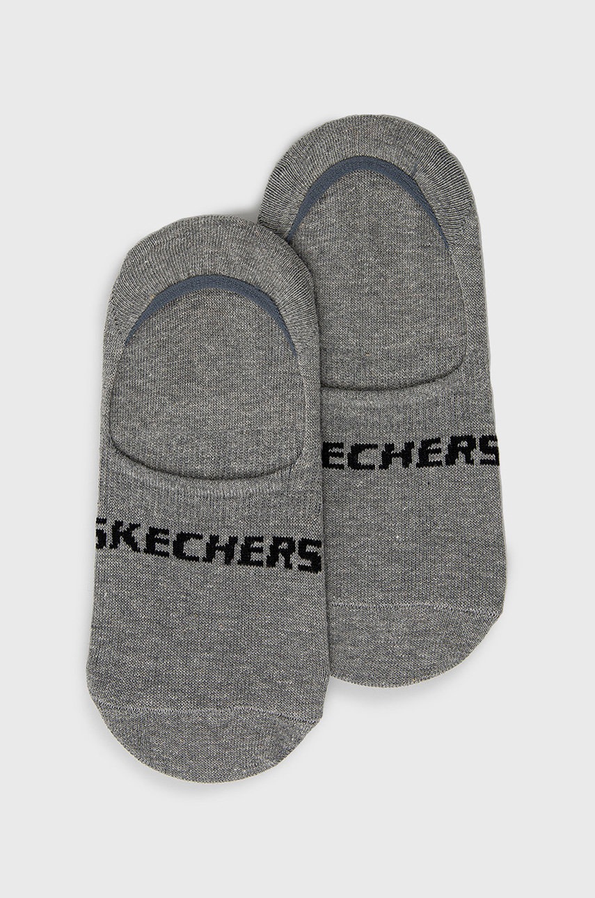 

Чорапи Skechers (2 чифта) в сиво, Сив