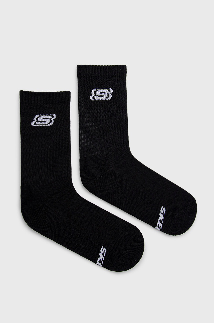 

Чорапи Skechers (2 чифта) в черно, Черен
