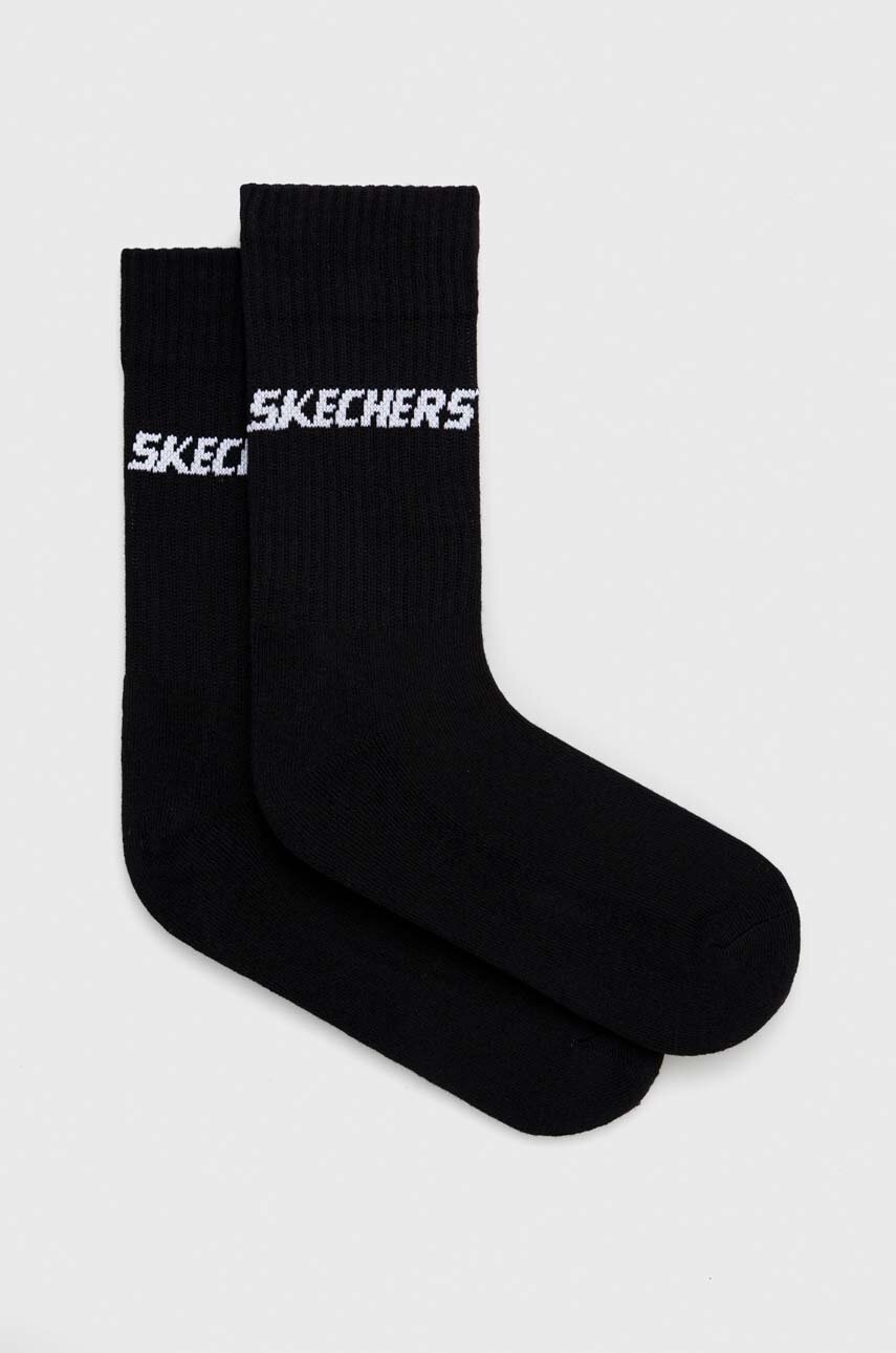 

Чорапи Skechers в черно, Черен