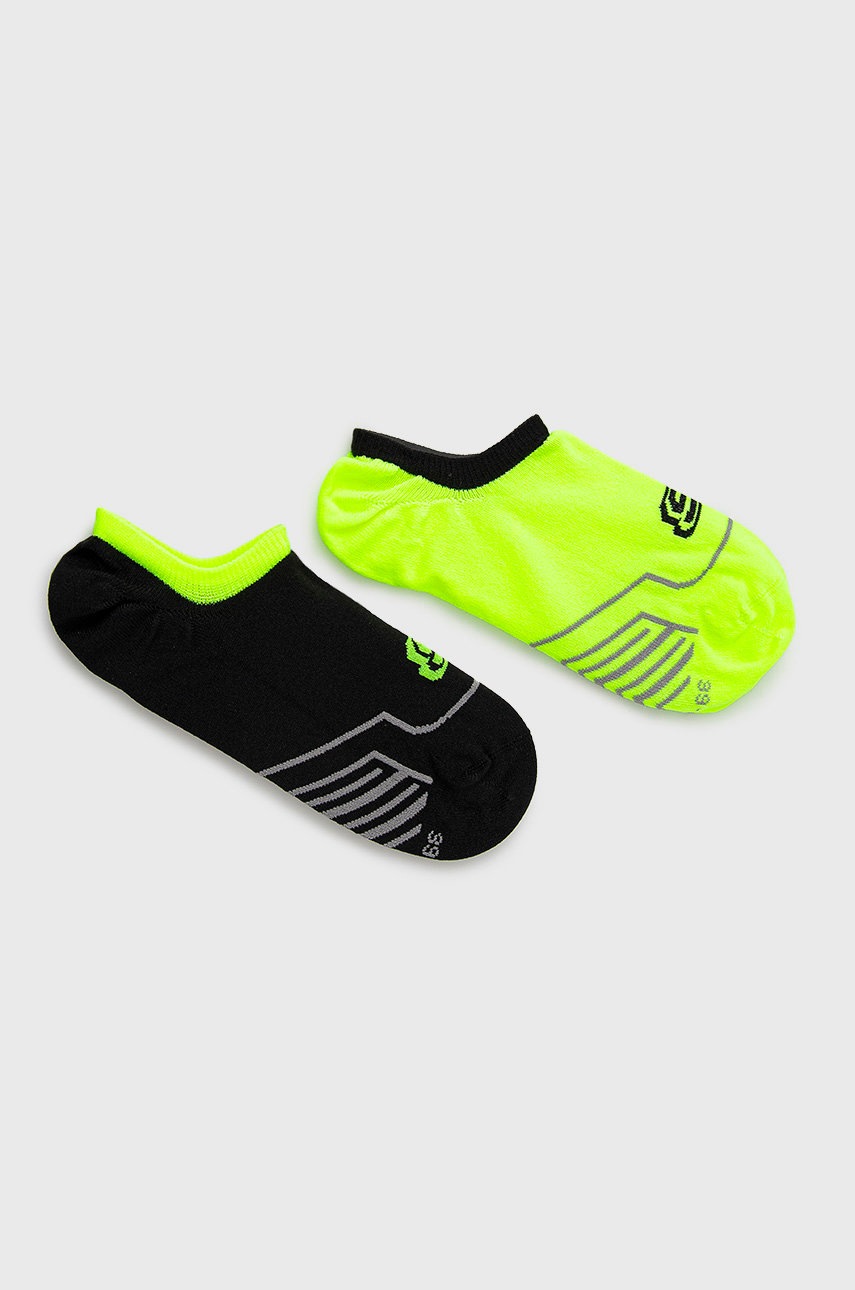 

Чорапи Skechers (2 чифта) в зелено, Зелен