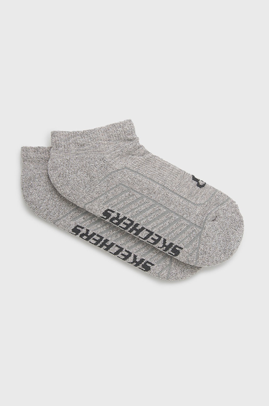

Чорапи Skechers (2 чифта) в сиво, Сив