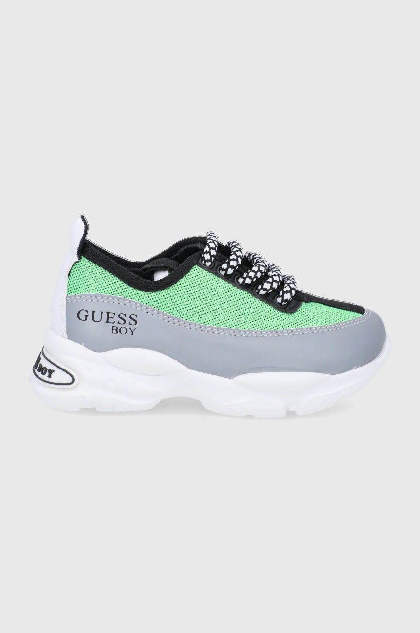 

Детски обувки Guess в зелено, Зелен