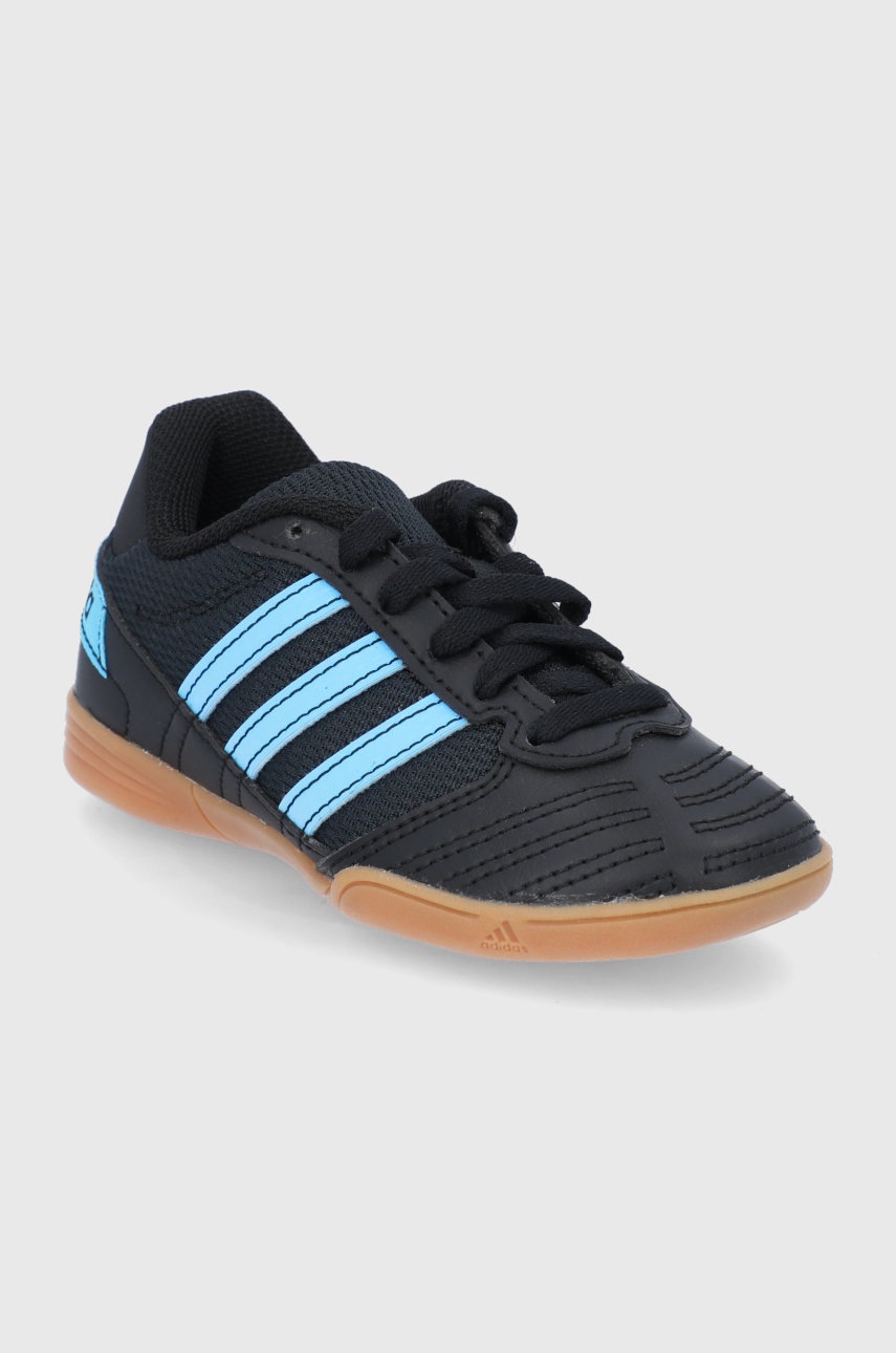 

Детские ботинки adidas Performance Super Sala J GW1687 цвет чёрный