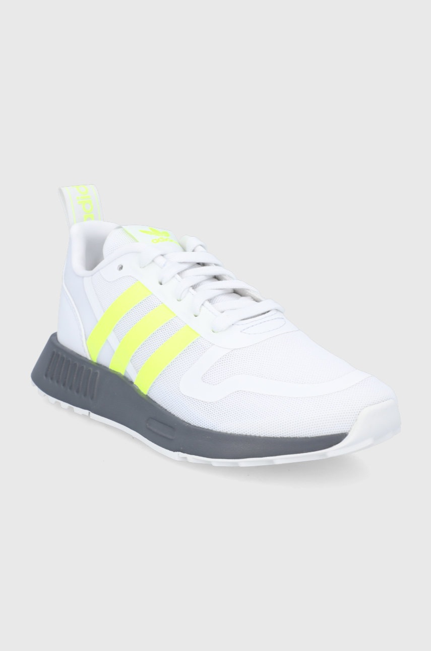 

Дитячі черевики adidas Originals Multix GW3004 колір сірий