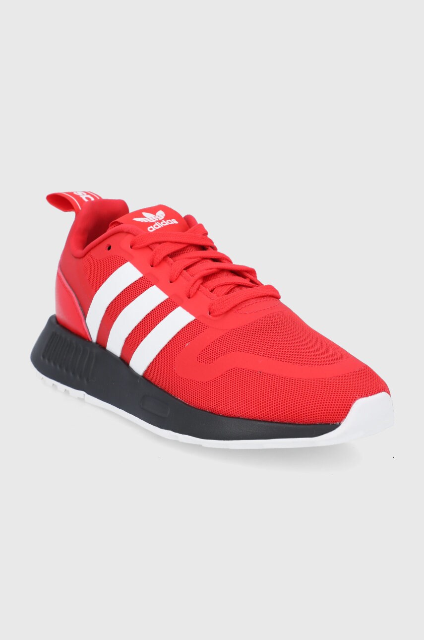 

Детские ботинки adidas Originals Multix GW3006 цвет красный