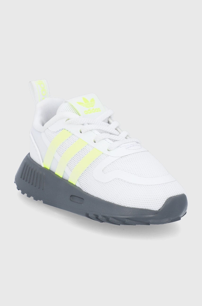 

Дитячі черевики adidas Originals Multix GW5548 колір сірий