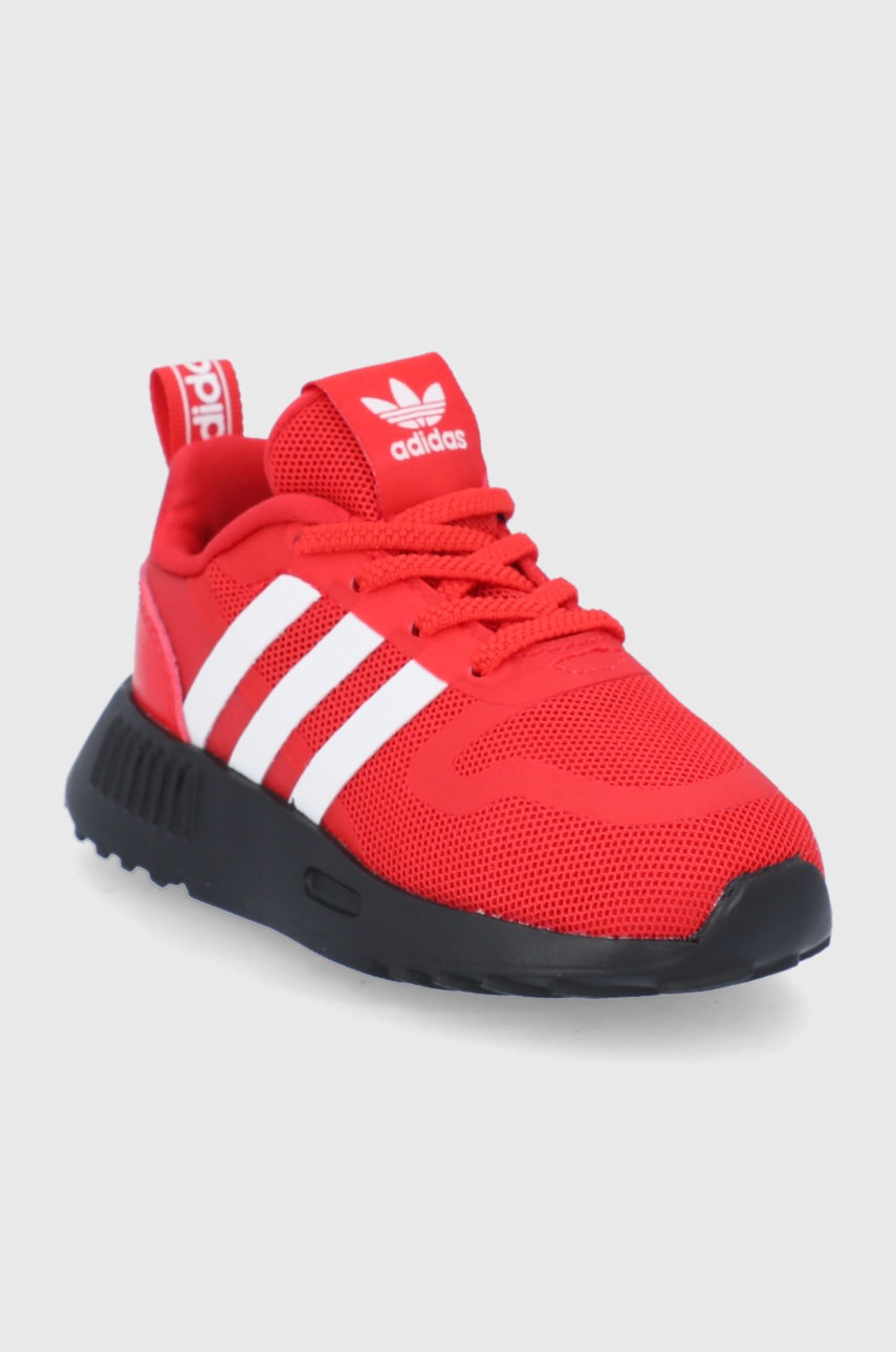 

Дитячі черевики adidas Originals Multix колір червоний