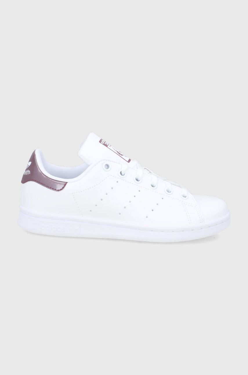 Adidas Originals Buty dziecięce Stan Smith GW8158 kolor biały
