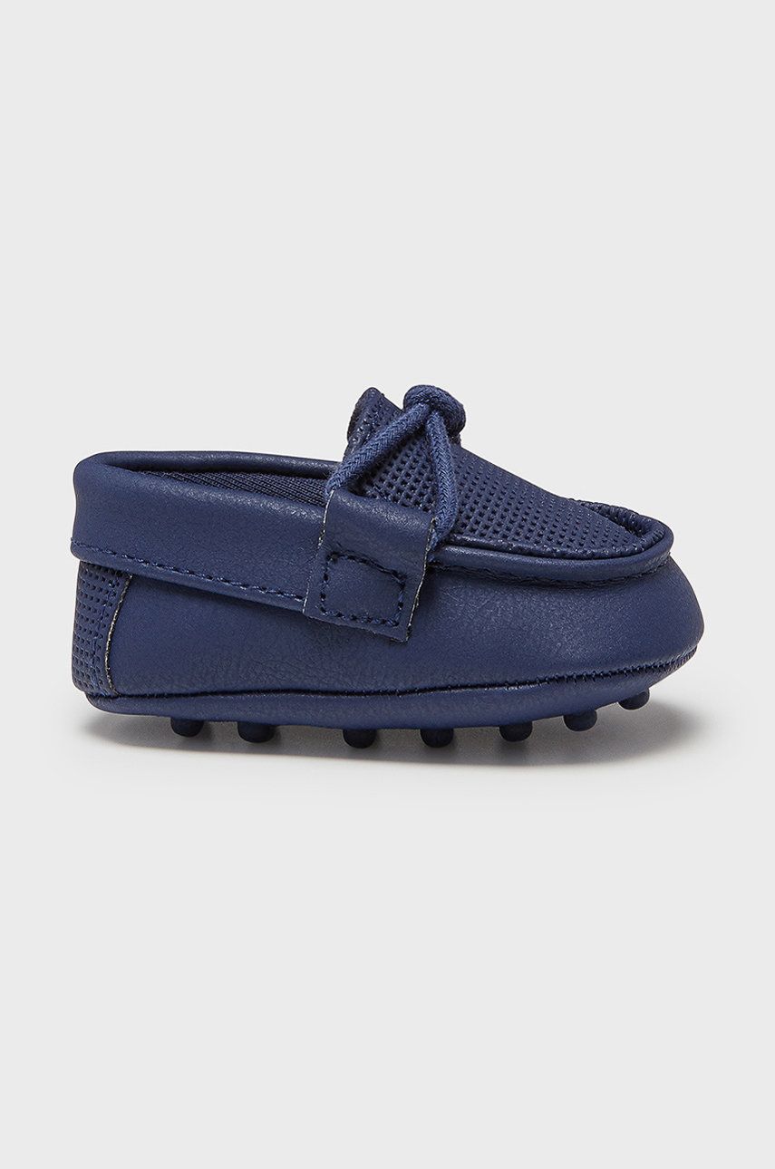 Mayoral Newborn pantofi pentru bebelusi culoarea albastru marin answear.ro