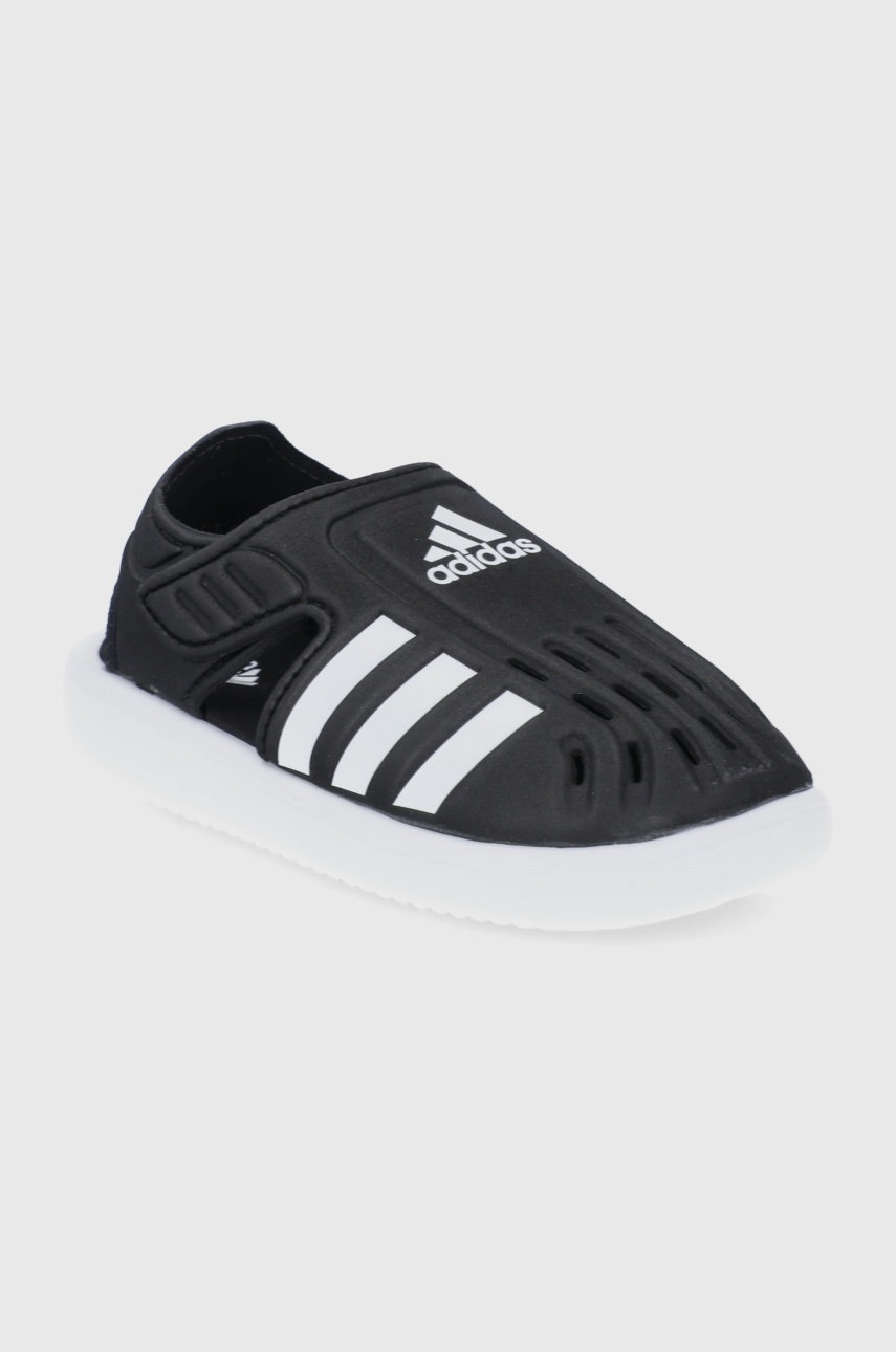 

Дитячі сандалі adidas колір чорний