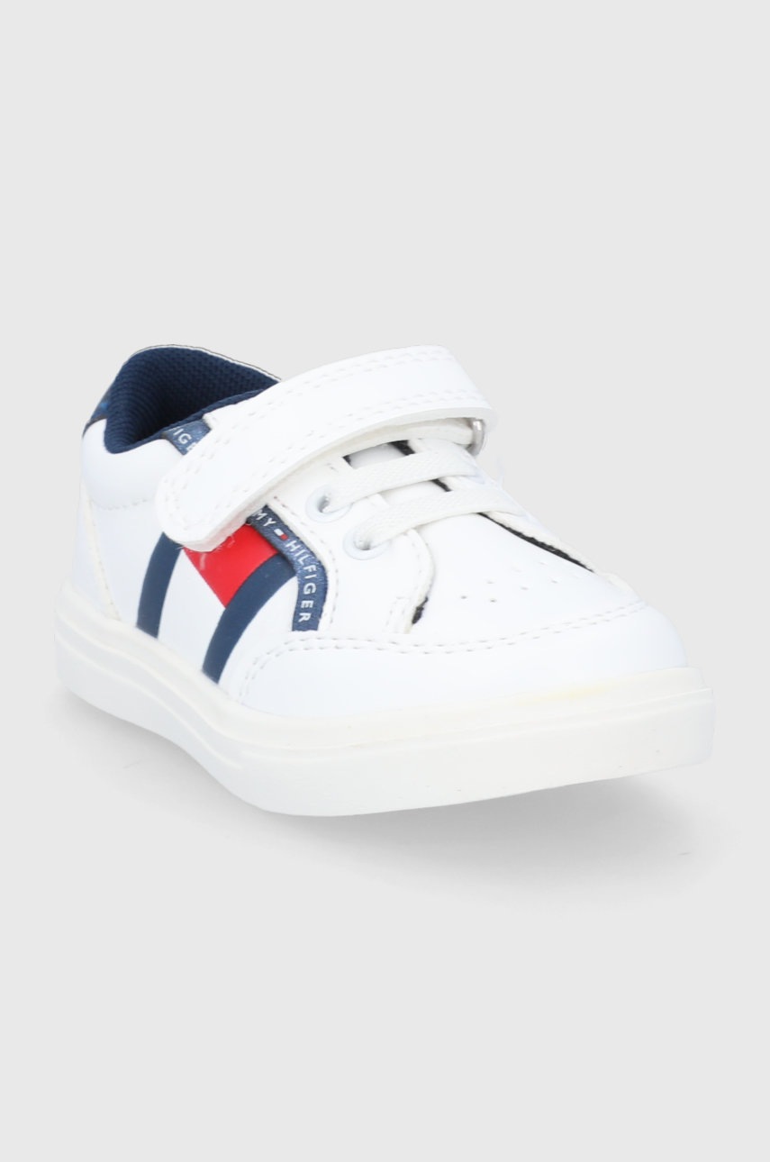 

Детские ботинки Tommy Hilfiger цвет белый