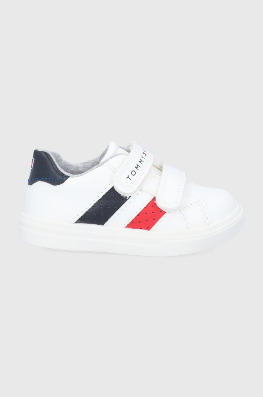 

Детски обувки Tommy Hilfiger в бяло, Бял