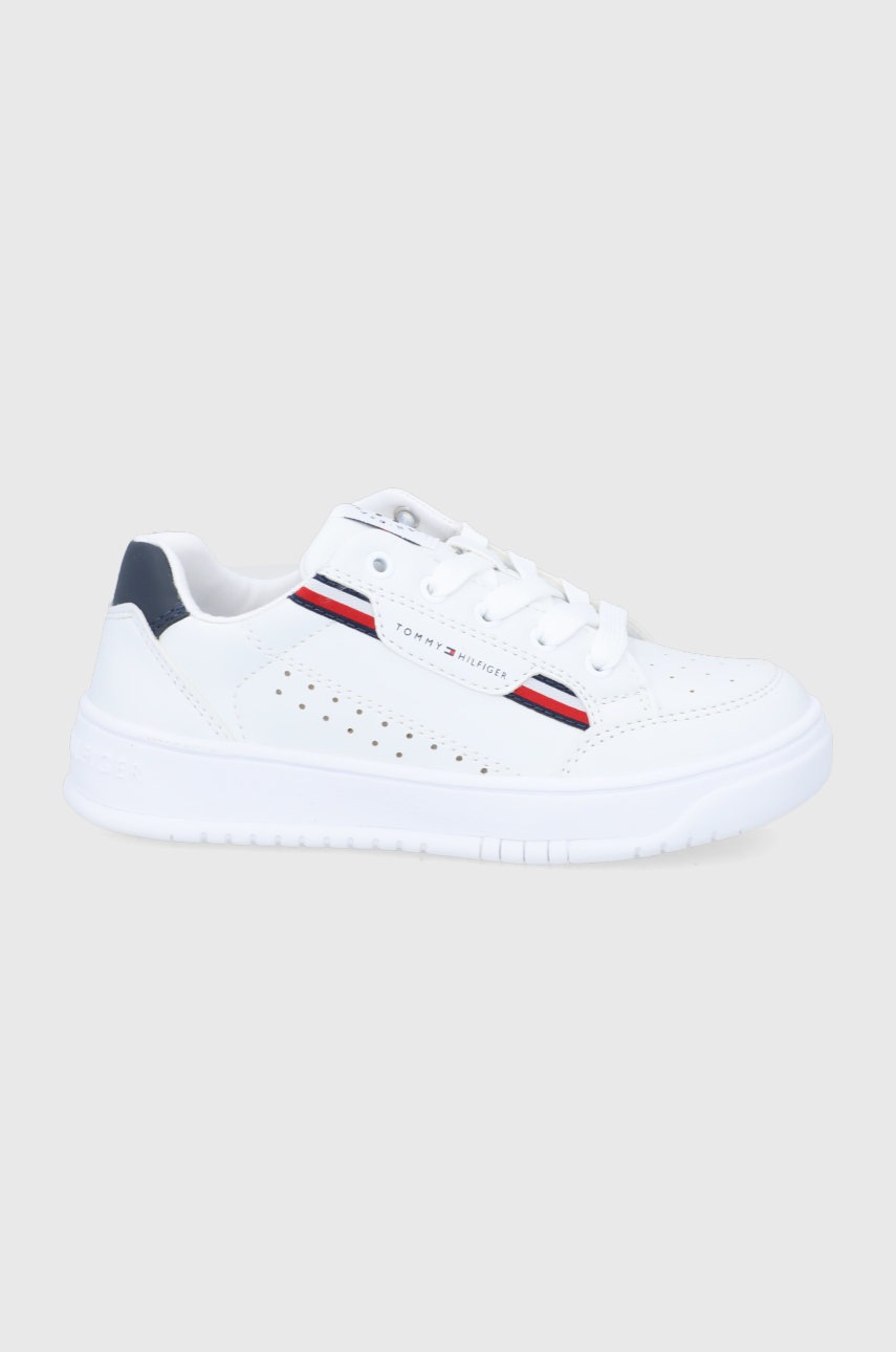

Детски обувки Tommy Hilfiger в бяло, Бял