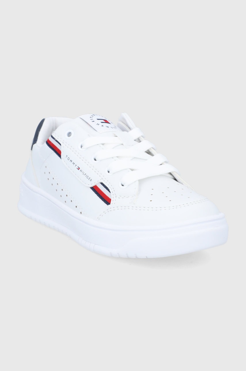 

Дитячі черевики Tommy Hilfiger колір білий