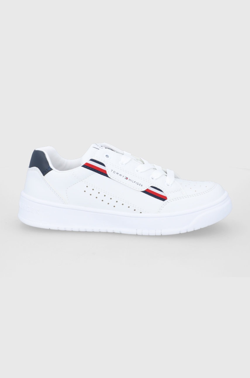 

Детски обувки Tommy Hilfiger в бяло, Бял