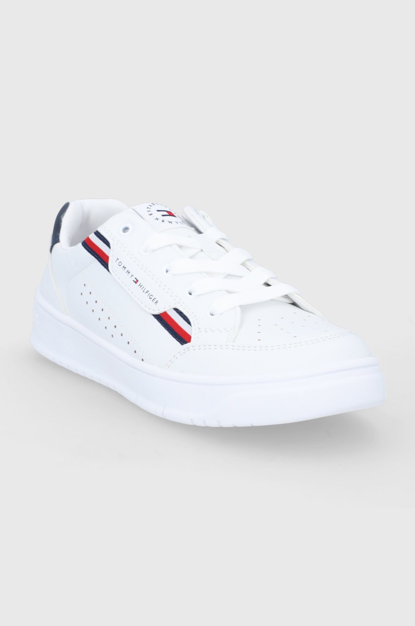 

Дитячі черевики Tommy Hilfiger колір білий