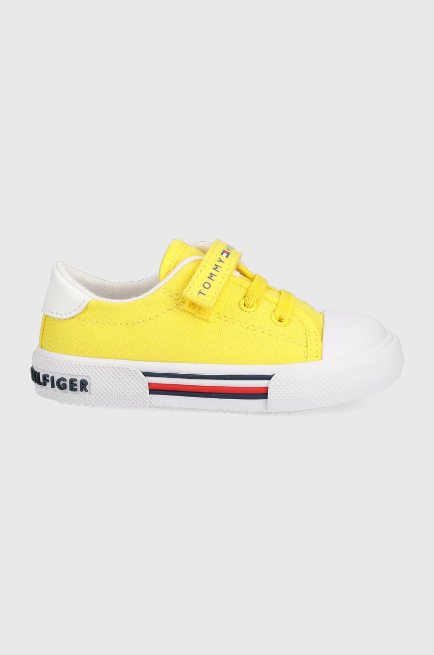 

Детски ниски кецове Tommy Hilfiger в жълто, Жълт