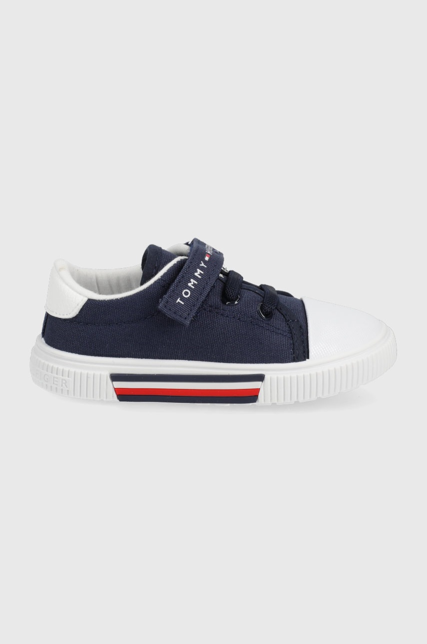 

Детски ниски кецове Tommy Hilfiger в тъмносиньо, Тъмносин