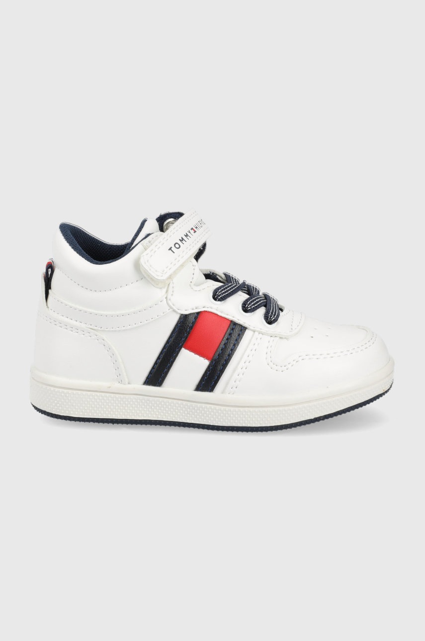 

Детски маратонки Tommy Hilfiger в бяло, Бял