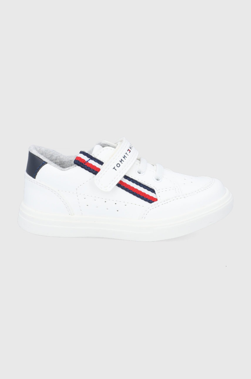 

Детски обувки Tommy Hilfiger в бяло, Бял