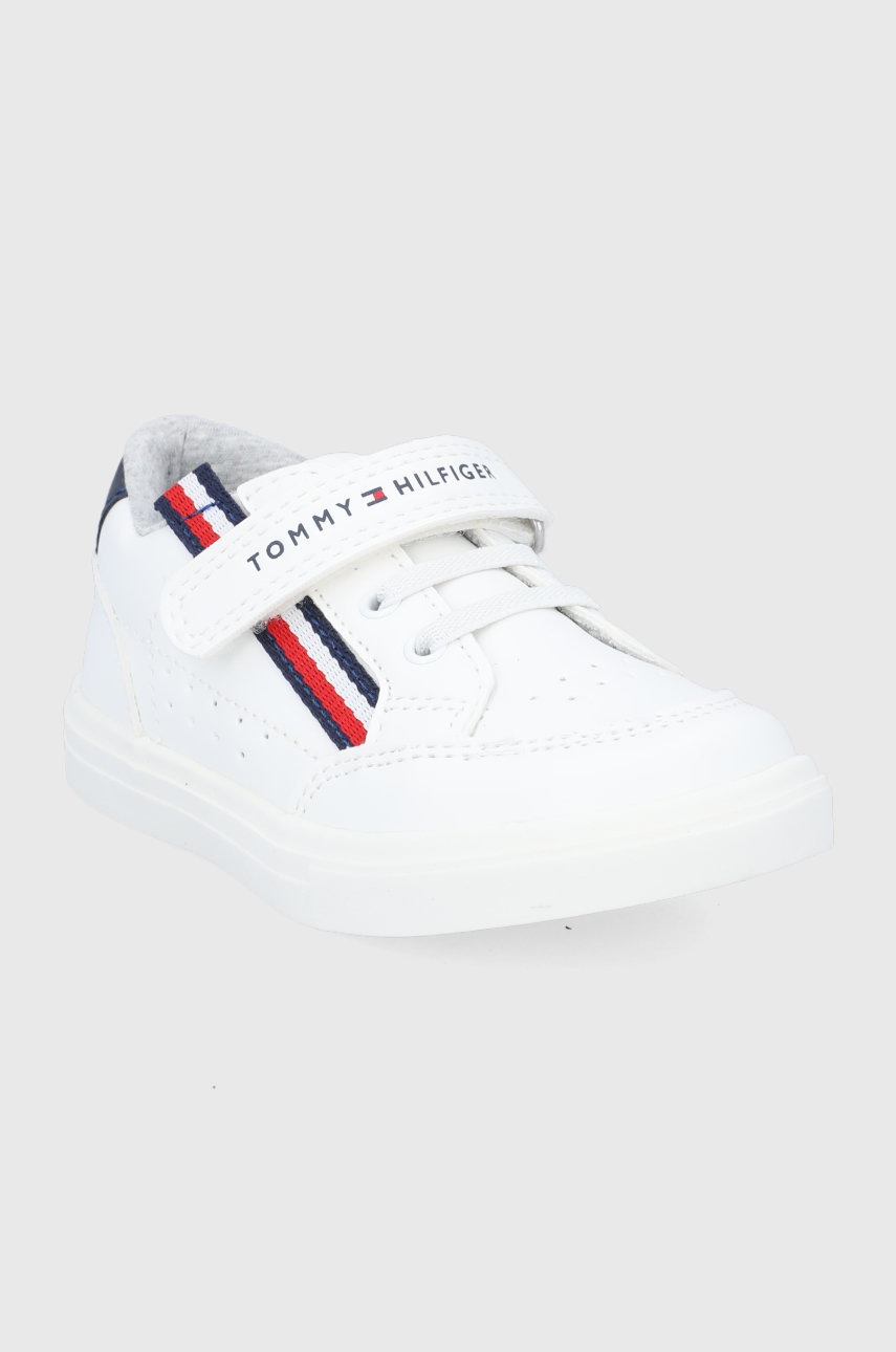 

Детские ботинки Tommy Hilfiger цвет белый