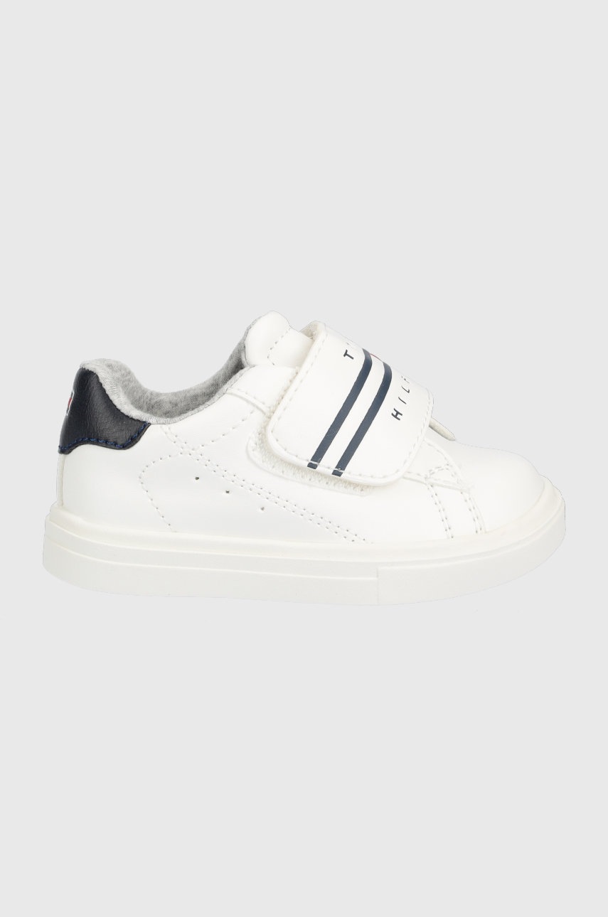 

Детски маратонки Tommy Hilfiger в бяло, Бял