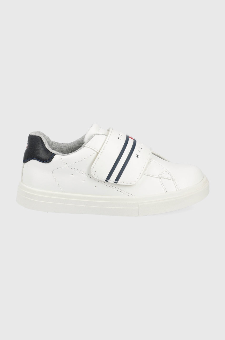 

Детски маратонки Tommy Hilfiger в бяло, Бял