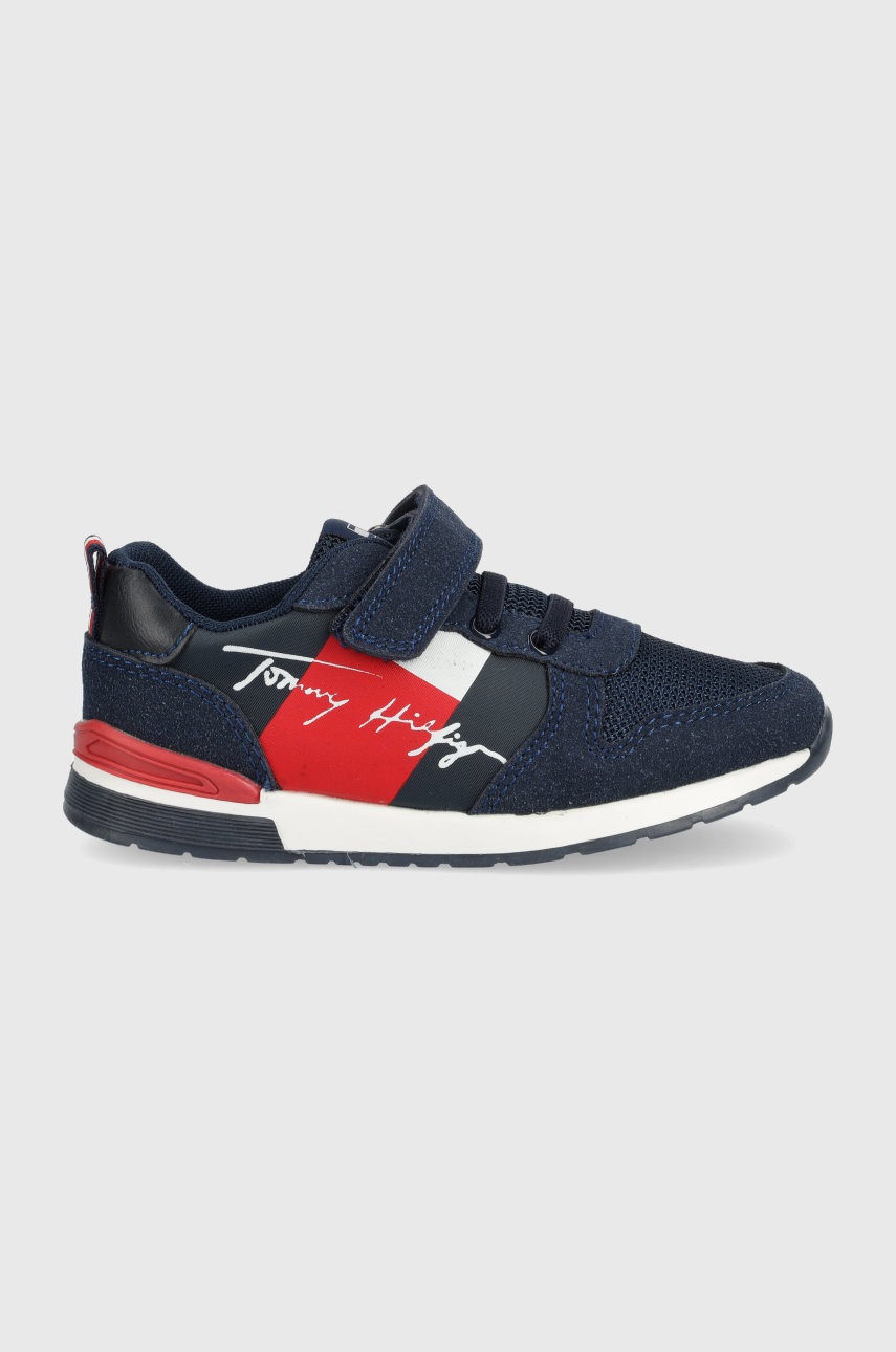 

Детски маратонки Tommy Hilfiger в тъмносиньо, Тъмносин
