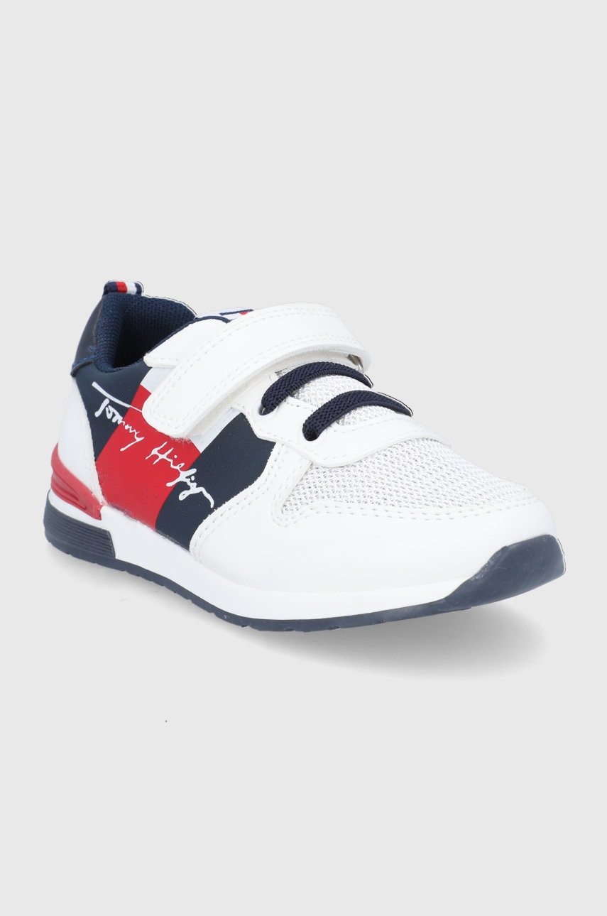 

Дитячі черевики Tommy Hilfiger колір білий