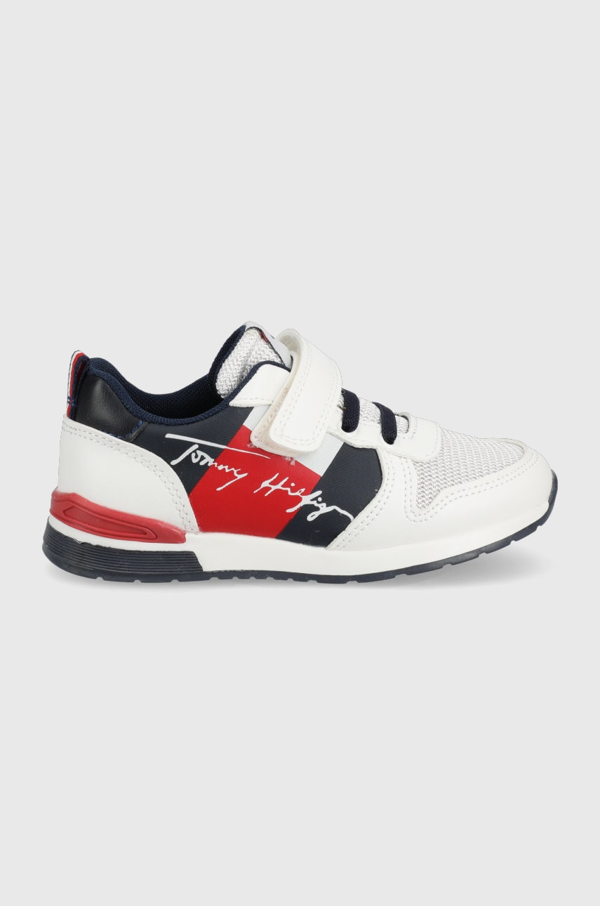 

Детски обувки Tommy Hilfiger в бяло, Бял