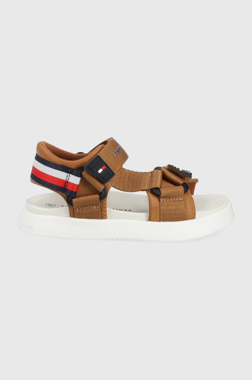 

Дитячі сандалі Tommy Hilfiger колір коричневий