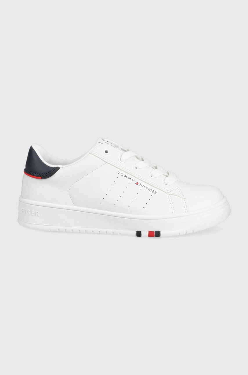 

Детски обувки Tommy Hilfiger в бяло, Бял
