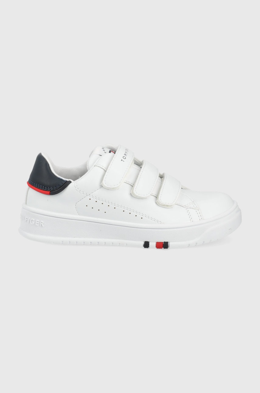

Детски маратонки Tommy Hilfiger в бяло, Бял