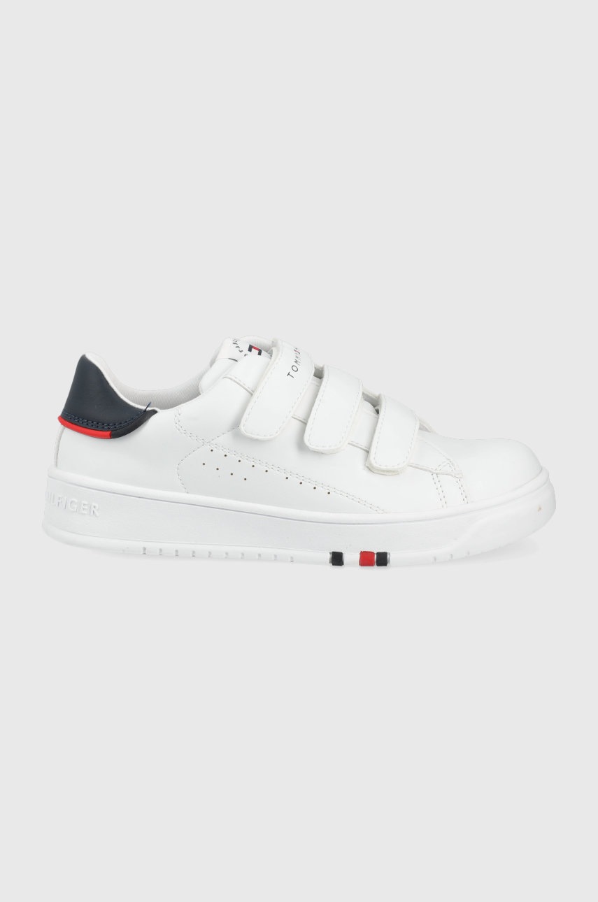 

Детски маратонки Tommy Hilfiger в бяло, Бял