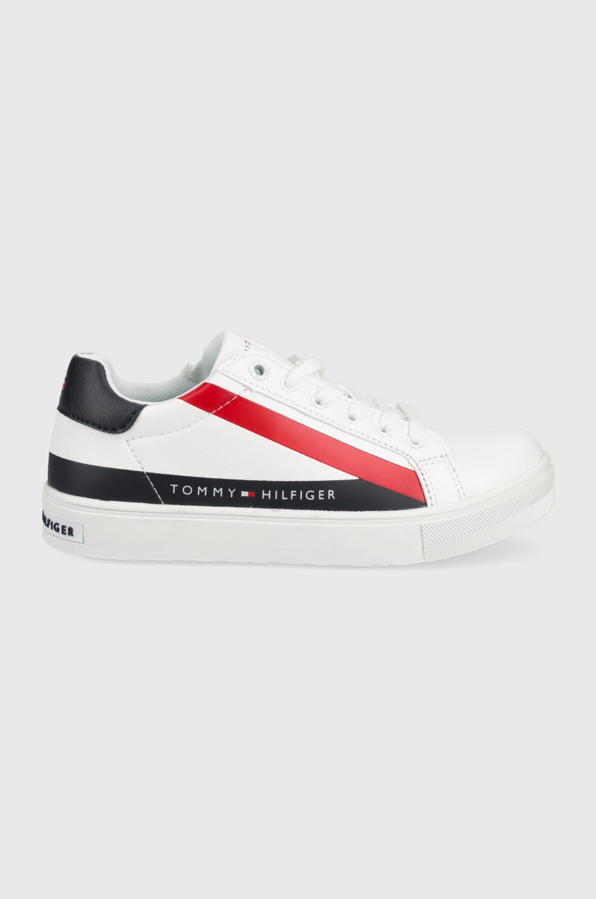

Детски обувки Tommy Hilfiger в бяло, Бял